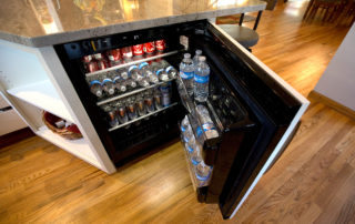 Under counter cabinet – a beverage refrigerator